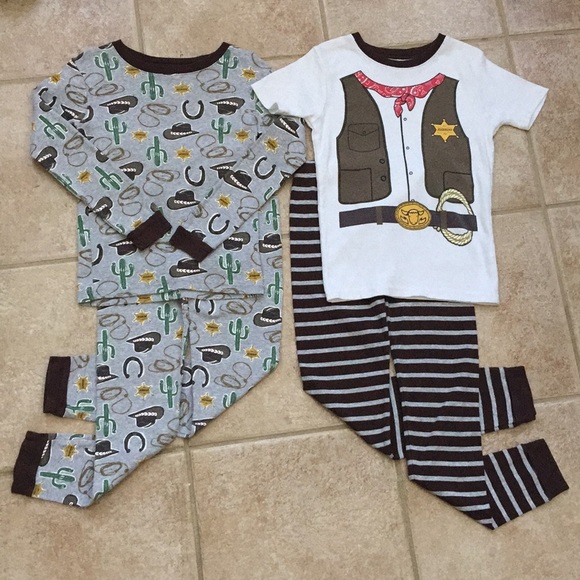 carters cowboy pajamas